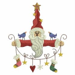 Country Christmas 4 machine embroidery designs