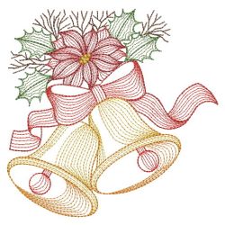 Rippled Christmas 2 03(Sm) machine embroidery designs