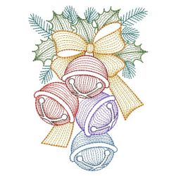 Rippled Christmas 2 09(Lg) machine embroidery designs