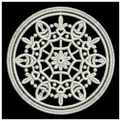 FSL Christmas Doily 06 machine embroidery designs