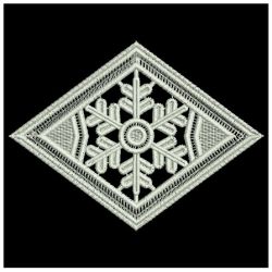 FSL Christmas Doily 09 machine embroidery designs