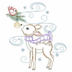 Vintage Christmas Critters 03(Lg)