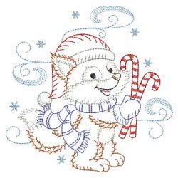 Vintage Christmas Critters 10(Lg) machine embroidery designs