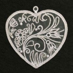 Organza Hearts machine embroidery designs