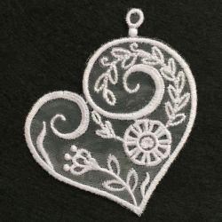 Organza Hearts 03 machine embroidery designs
