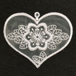 Organza Hearts 04 machine embroidery designs