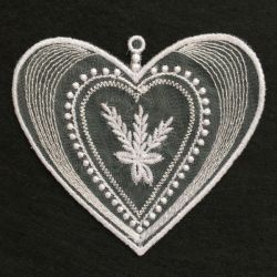 Organza Hearts 08 machine embroidery designs