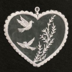 Organza Hearts 15 machine embroidery designs