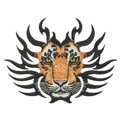 Tribal Animals 2 02 machine embroidery designs