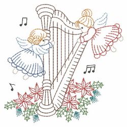 Vintage Music Angels(Lg) machine embroidery designs