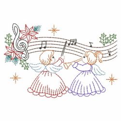Vintage Music Angels 02(Md) machine embroidery designs