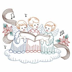 Vintage Music Angels 04(Md) machine embroidery designs