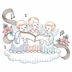 Vintage Music Angels 04(Lg) machine embroidery designs