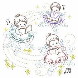 Vintage Music Angels 06(Md) machine embroidery designs