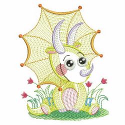 Rippled Baby Dinosaurs 03(Lg) machine embroidery designs
