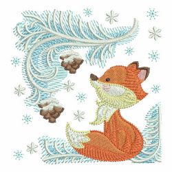 Winter Woodland Animals 04(Sm) machine embroidery designs