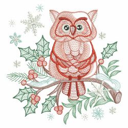 Winter Owls 04(Md) machine embroidery designs