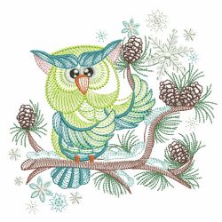 Winter Owls 07(Lg) machine embroidery designs