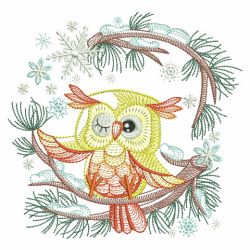 Winter Owls 09(Md) machine embroidery designs