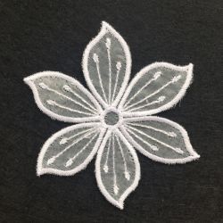 3D Organza Flower 3 07 machine embroidery designs