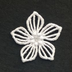 3D Organza Flower 3 16