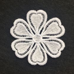 3D Organza Flower 3 18 machine embroidery designs