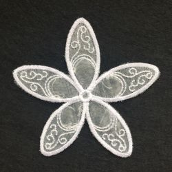 3D Organza Flower 3 19 machine embroidery designs