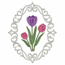 Floral Cameos 2 02(Md) machine embroidery designs
