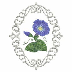 Floral Cameos 2 04(Md) machine embroidery designs
