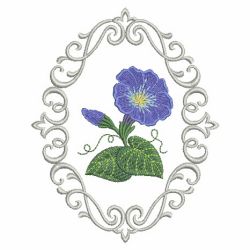 Floral Cameos 2 04(Sm) machine embroidery designs