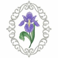 Floral Cameos 2 06(Sm) machine embroidery designs