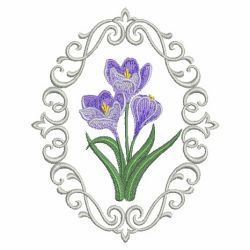 Floral Cameos 2 08(Md) machine embroidery designs