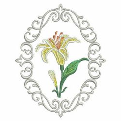 Floral Cameos 2 09(Md) machine embroidery designs