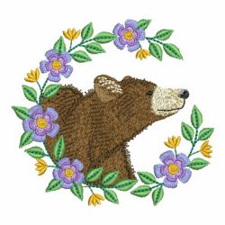 Spring Woodland Animals 2 08 machine embroidery designs