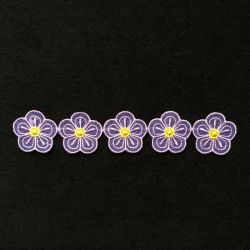 Organza Floral Borders 07 machine embroidery designs