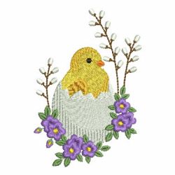 Easter Chick 2 04 machine embroidery designs