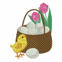Easter Chick 2 05 machine embroidery designs
