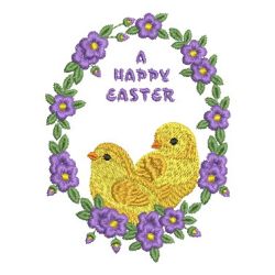 Easter Chick 2 08 machine embroidery designs