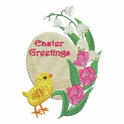 Easter Chick 2 09 machine embroidery designs