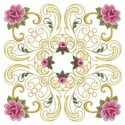 Damask Roses Quilt 02(Sm)