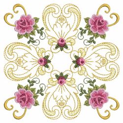 Damask Roses Quilt 05(Sm)