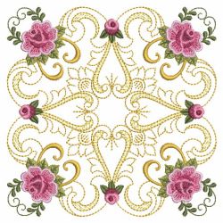 Damask Roses Quilt 07(Lg)