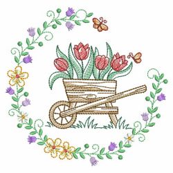 Vintage Garden Time(Sm) machine embroidery designs