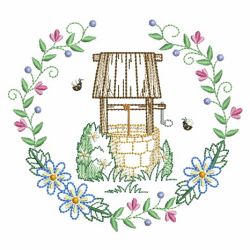 Vintage Garden Time 07(Md) machine embroidery designs