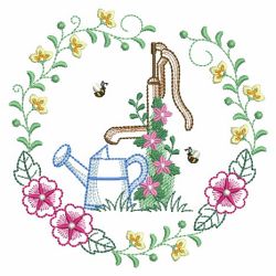 Vintage Garden Time 09(Sm) machine embroidery designs