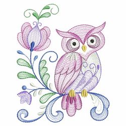 Rosemaling Owl 2 02(Lg)