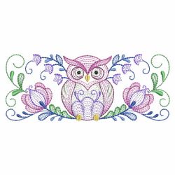 Rosemaling Owl 2 03(Lg) machine embroidery designs