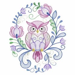 Rosemaling Owl 2 06(Lg) machine embroidery designs