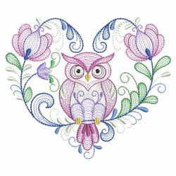 Rosemaling Owl 2 08(Md)