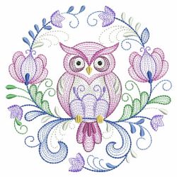 Rosemaling Owl 2 10(Md) machine embroidery designs